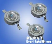 大功率UV LED 375nm 3W 1芯